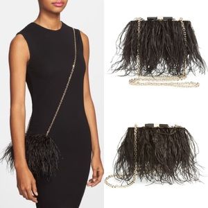 Kate Spade Evening Belles Feather Mimi Crossbody